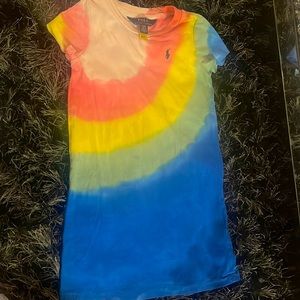 Kids Polo Tie Dye Dress